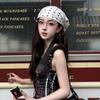 Sweet Leopard Print Headscarf Star Punk Bandana Elegant Y2k Print Turban  Spice Girls