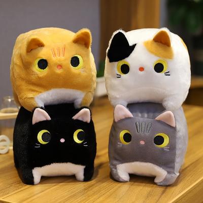Квадратная кукла-кошка, плюшевые игрушки, милая кукла-кошка, кукла-котенок, симулятор домашних животных X, квадратная мягкая игрушка