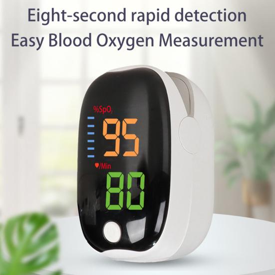 Неинвазивный оксиметр Легко читаемый дисплей Удобный дизайн Высокоточный оксиметр крови