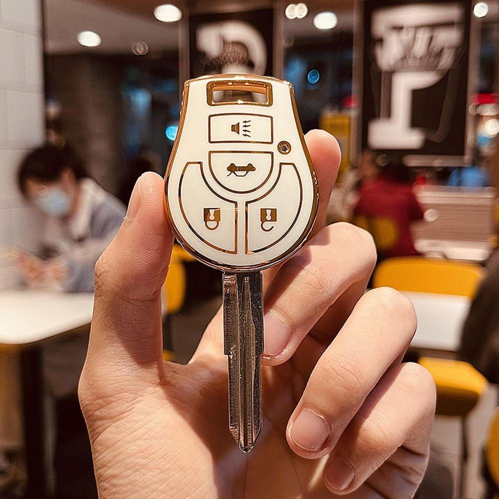 Чехол-держатель для автомобильных ключей для Nissan/March/Tiida/Altima/Sentra/Armada/Cube/Juke/Maxima/Pathfinder