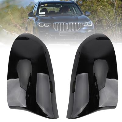 Глянцевые черные накладки на боковые зеркала в стиле M для BMW X5 F15 X6 F16 28i 35i 2015-2018