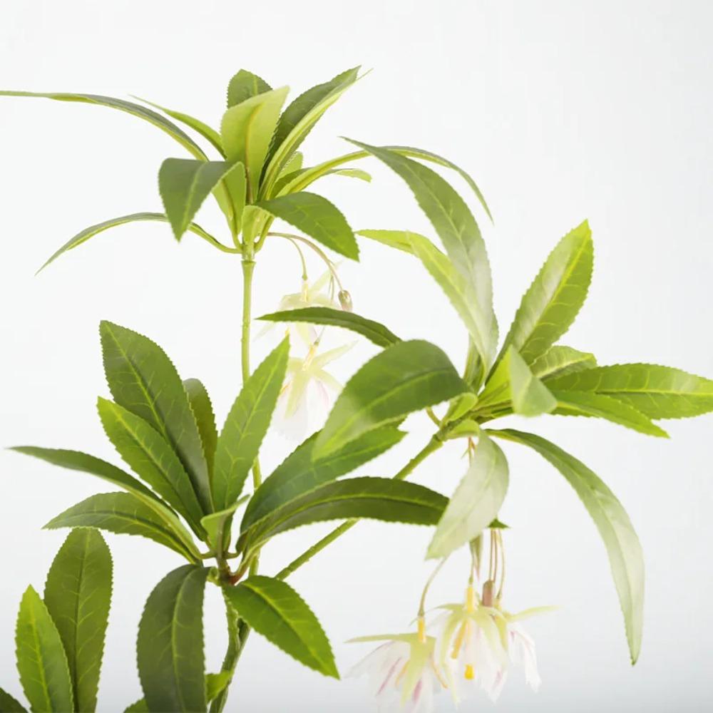 Зеленый искусственный фикус Tenuifolia ветка дерева Большие искусственные растения для домашнего сада Декор для вечеринки