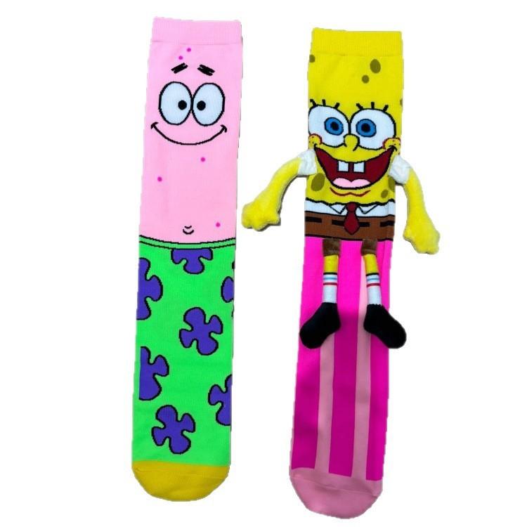 Childrens Cartoon Knee Socks With Breathable Nylon For Girls And Boys