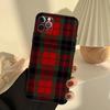 Чехол Сассентах в шотландскую клетку Outlander для iPhone 11 12 13 14 15 16 Pro Max Чехол для iPhone 13 12 Mini XR X XS Max Plus