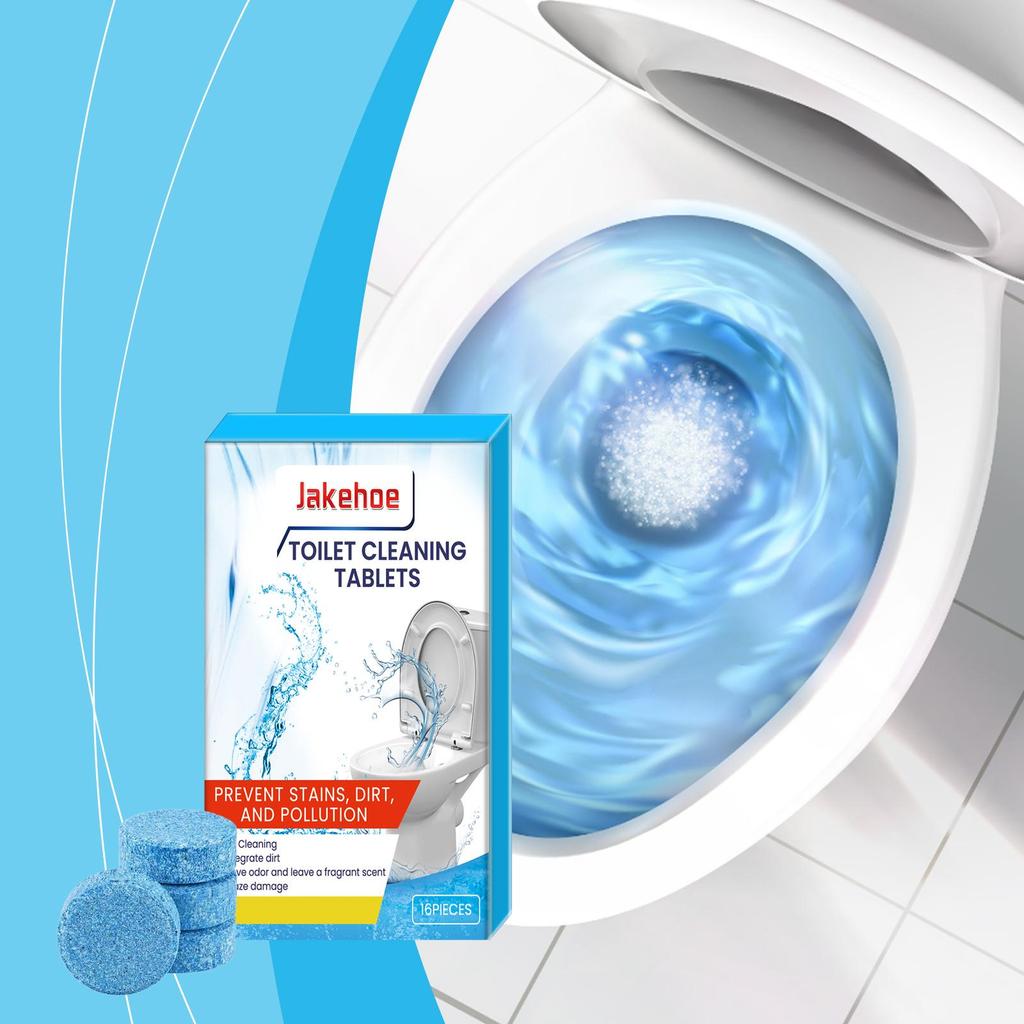 Таблетки для чистки унитаза Jakehoe для удаления запаха, удаления пятен, удаления накипи, чистящие таблетки с чистящей пеной