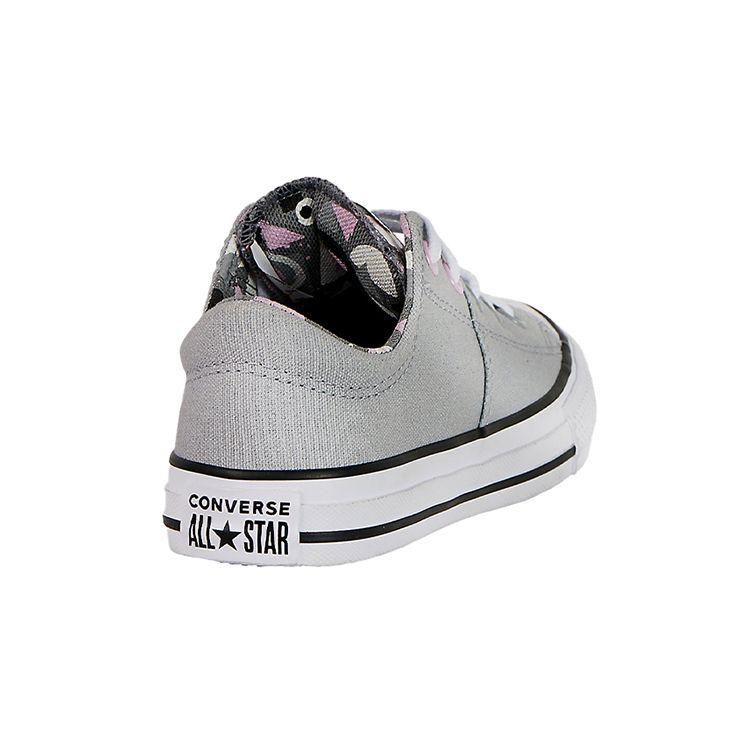 Converse Chuck Taylor All Star OX Low Top Canvas Shoes Kids Sneakers Gray 668452C