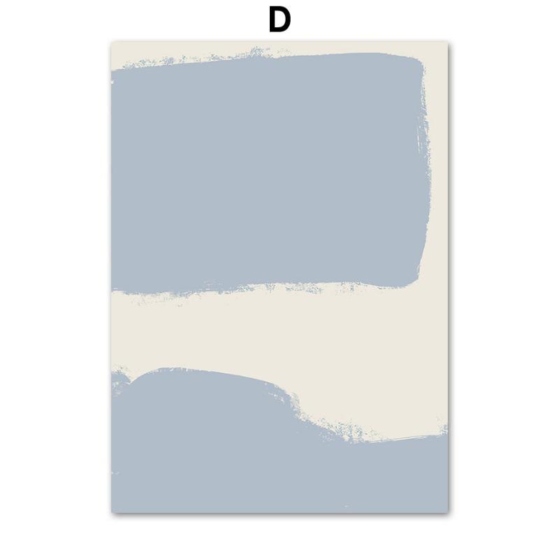 Абстрактные Фигуры Линии Полоса Девушка Красочное Настенное Искусство Холст Живопись Постеры и Принты Бар Отель Картины для Декора Гостиной