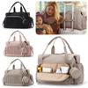 Multifunction Baby Diaper Bag with Insulated Pocket Changing Pad Nappy Waterproof Bag