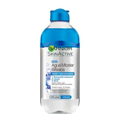 Двухфазная мицеллярная вода Garnier Skin Active 400 мл