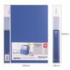 Deli A4 60-Page Pocket File Folder, 6-Pack