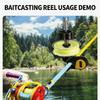 Compacts Fishing Line Winder With Antislip Protecting Fishing Line Spooling Tool for Rotates Reel and Casting