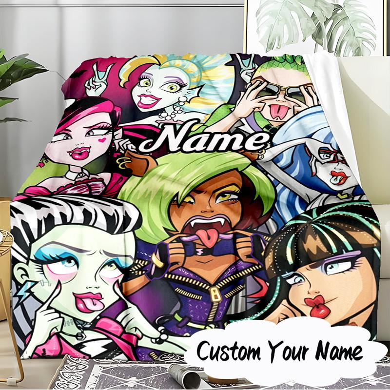 Custom Name High Party Blanket Ideal Bedding Blanket Perfect for Travel, Camping, Living Rooms, Offices, Sofas, Fan Christmas gift