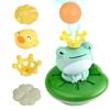 TOMMYFIELD Electric Frog Bath Toy Shower Fountain