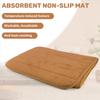 BHBL 120x40см Впитывающий Нескользящий Коврик из Пенополиуретана для Кухни Спальни Двери Пол Ковер Ковер Хаки