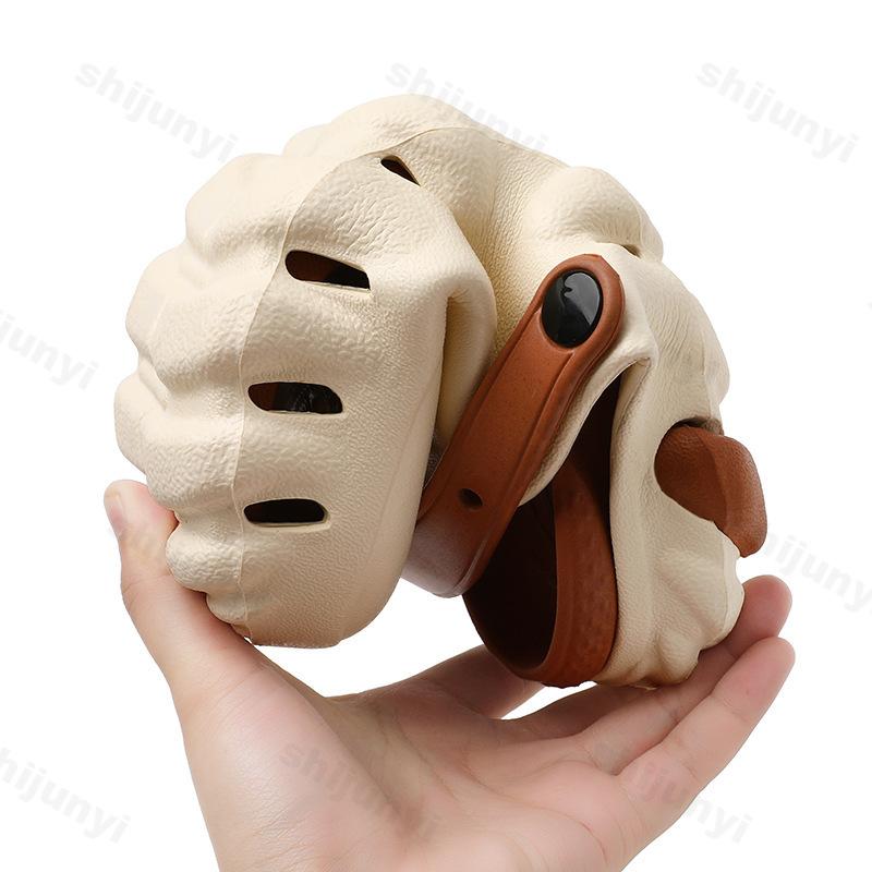 Модные мужские сандалии Летние шлепанцы из ЭВА Мужская повседневная обувь Модные нескользящие спортивные сандалии Пляжная обувь Уличные дышащие садовые тапочки