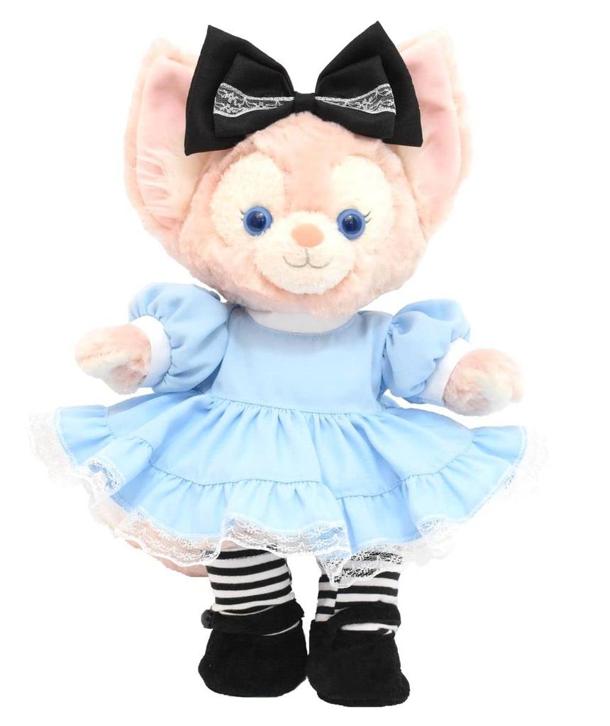 Teddy Bear Mail Order Alice Linabelle Dress-Up Costume Alice in Wonderland Sky Blue (No Body) Size Small