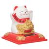 Украшение для счастливого кота, солнечная батарея, машущая рукой, приветствующая удачу, декоративная кошка, богатство, приветствующая украшение для кота