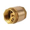 1Pc 1/2” 3/4”1” Female Thread NPT Brass Thread In-Line Spring Check Valve One-Way Anti Backflow Valve Water Control Float Valve