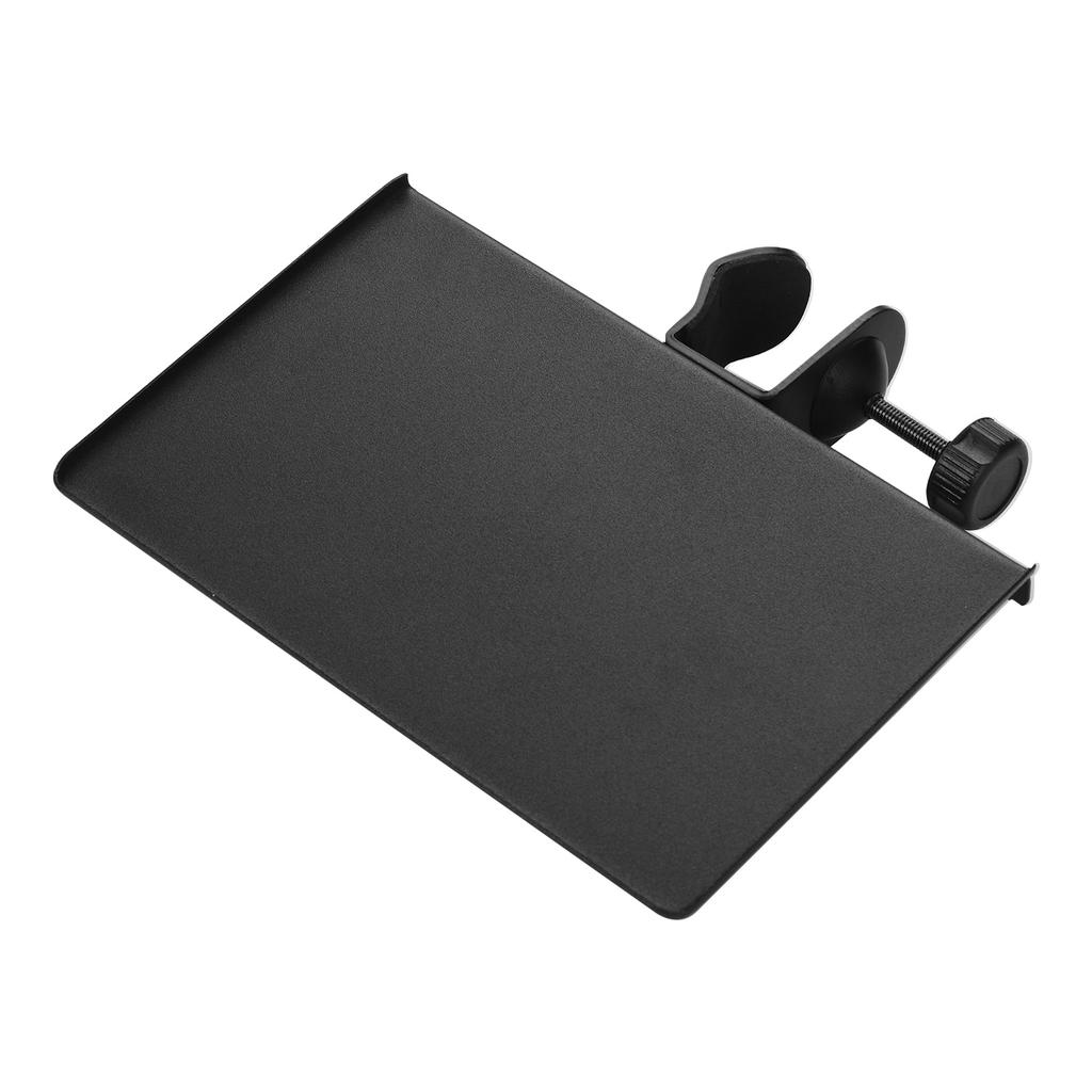 Universal Microphone Stand Clamp On Tray Metal Material with Mounting Clamp