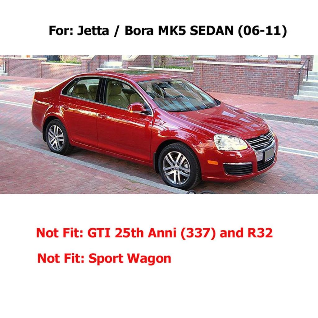4Pcs Mud Flaps For VW Jetta A5 Mk5 Bora Vento GLI 2006 - 2011 Mudflaps Splash Guards Mudguards Fender Liner 2007 2008 2009 2010