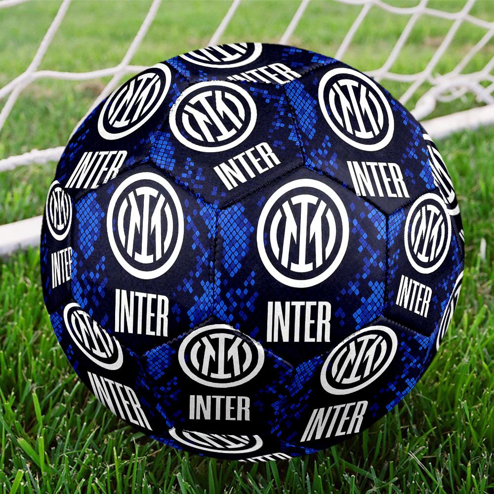 1 шт. Футбольный мяч для зала Inter Milan, цветной, для всех возрастов, машинная строчка, ПВХ, готов к соревнованиям, прочный, с высоким отскоком, HE3