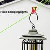 5Pcs Portable Turtle Back Shape Hanging Items Wire Winder Tent Accessories Adjustment Buckle Outdoor Camping