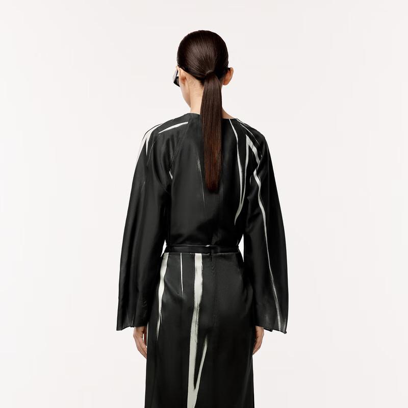 LESS 2024 Spring Mulberry Silk Blouse