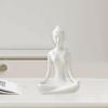 Статуэтка Скульптура для Домашнего Декора Фарфоровое Искусство Поза Фигурка Фигура Отель Кафе Стол
