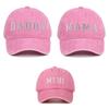 Vintage Parent-child Baseball Hats Adjustable Family Matching Baseball Cap Sport Visors Cap  Gifts