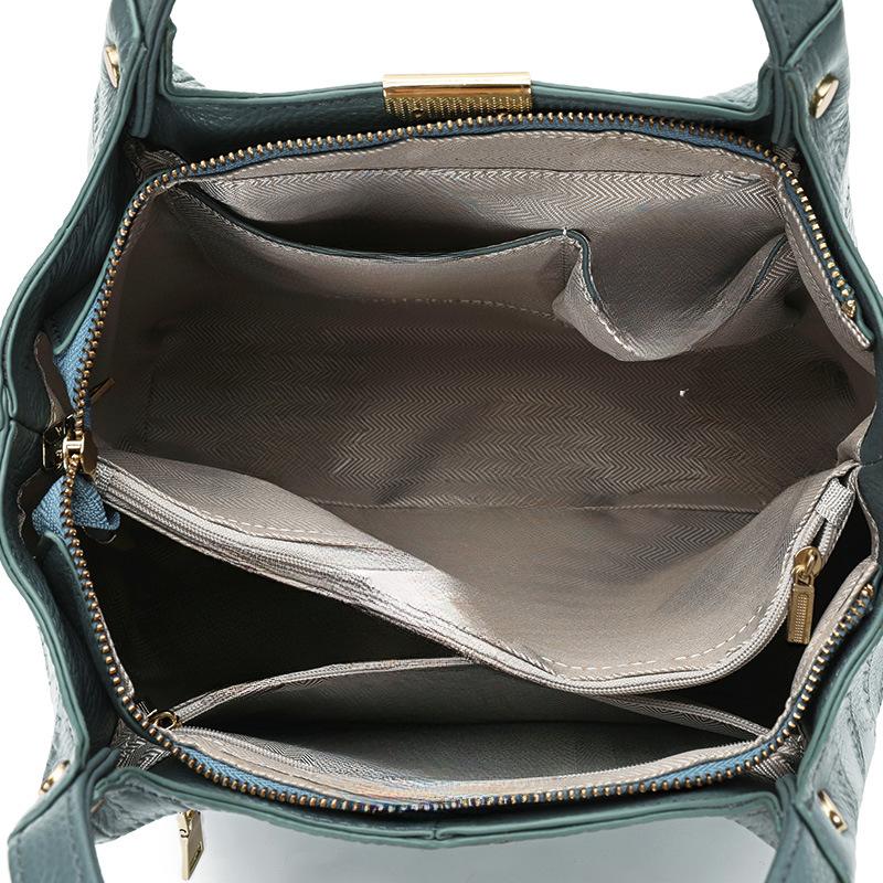 Большая вместимость клатч из натуральной кожи женская сумка новый стиль модный темперамент универсальная сумка маленькая сумка