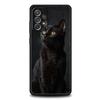 Черный кот Чехол для телефона для Samsung A51 A71 A21S A12 A11 A15 A25 A31 A41 A23 A33 A53 A73 A03S A05S A13 5G A35 A55