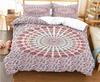 Богемный психоделический узор мандалы пододеяльник комплект постельного белья для взрослых детей комплект постельного белья с 1 одеялом и 2 наволочками