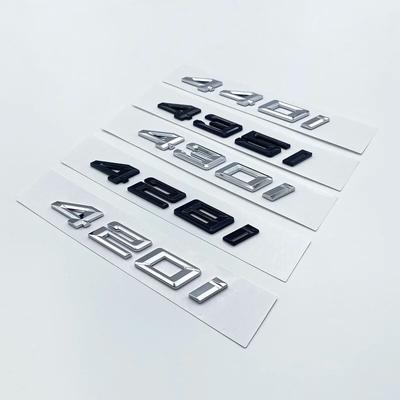 Новые цифры, буквы 420i, 428i, 430i, 435i, 440i, эмблема ABS для BMW 4 серии F32 F33 F36 G22 G23, табличка на багажник автомобиля, наклейка с логотипом