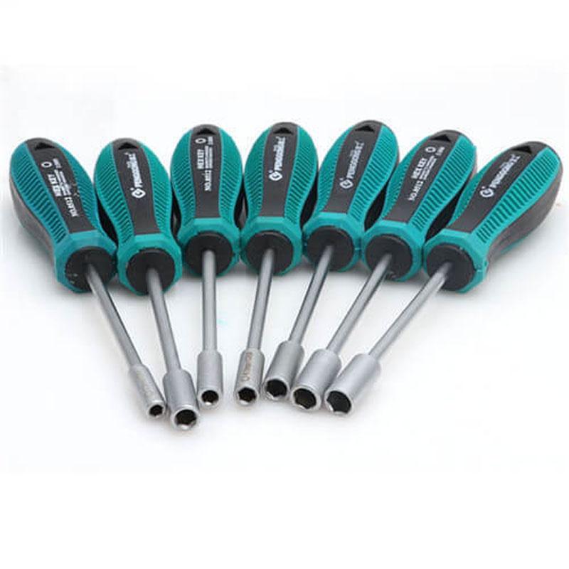 Премиум Металлический Торцевой Ключ Отвертка Шестигранный Ключ Гайковерт Набор Инструментов 3-14 мм