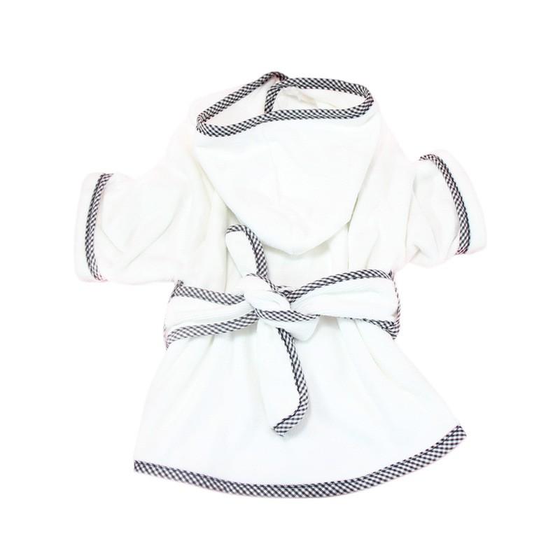 Pet Robe Bathrobe Dogs Cats Soft Absorbent Quick Dry Comfortable Sleepwear Home Wear