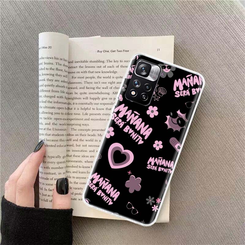 Чехол для телефона Karol G Manana Sera Bonito Для Xiaomi Redmi Note 14 Pro 12 Plus 12S 10 11 Pro 4G 5G 9T 9S 8T 10S 11T 11S 11E 9 8 Coqu