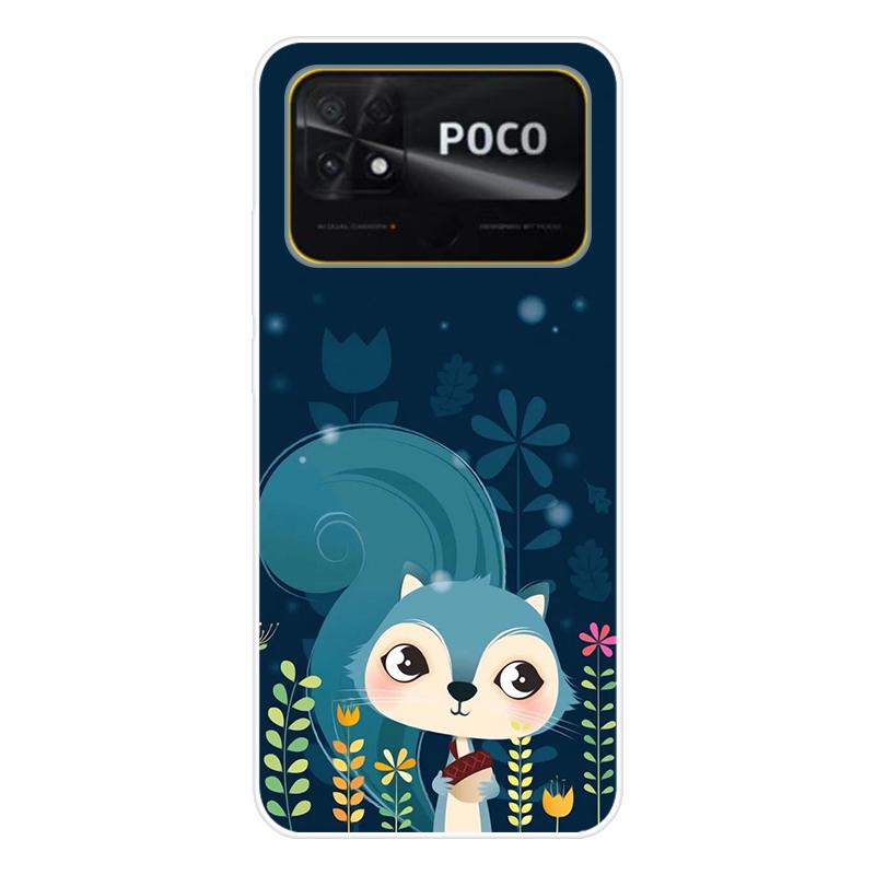 Для Xiaomi Poco C40 C 40 Чехол Мягкая силиконовая задняя крышка Мультяшный чехол для телефона Разнообразие