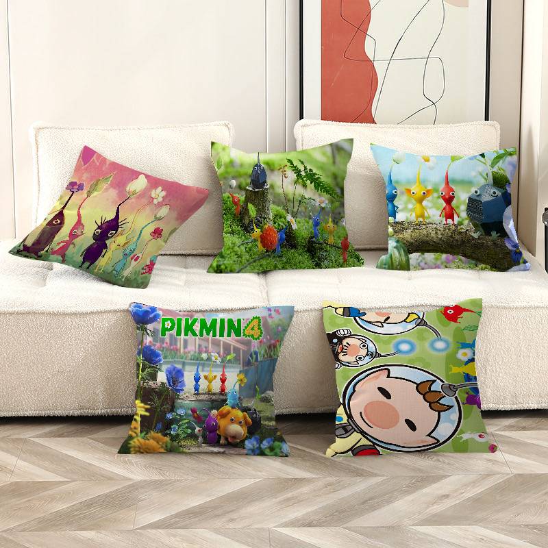 P-PikminS Стежок Счастливый Дракон наволочка чехол для диванной подушки украшение для дома детский подарок