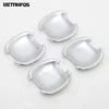 For Kia Sportage 2011-2013 2014 2015 Chrome Side Door Handle Bowl Cover Trim Protection Cap Exterior Accessories Car Styling