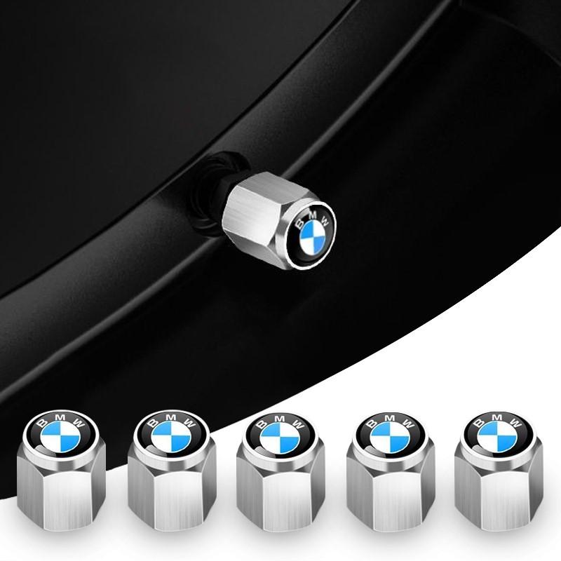 5pcs Car Wheel Tire Valve Caps Tyre Rim Stem Covers Airdust For BMW M E46 ML40 E90 F20 E39 E91 E87 E60 E93 F10 X3 interior sticker