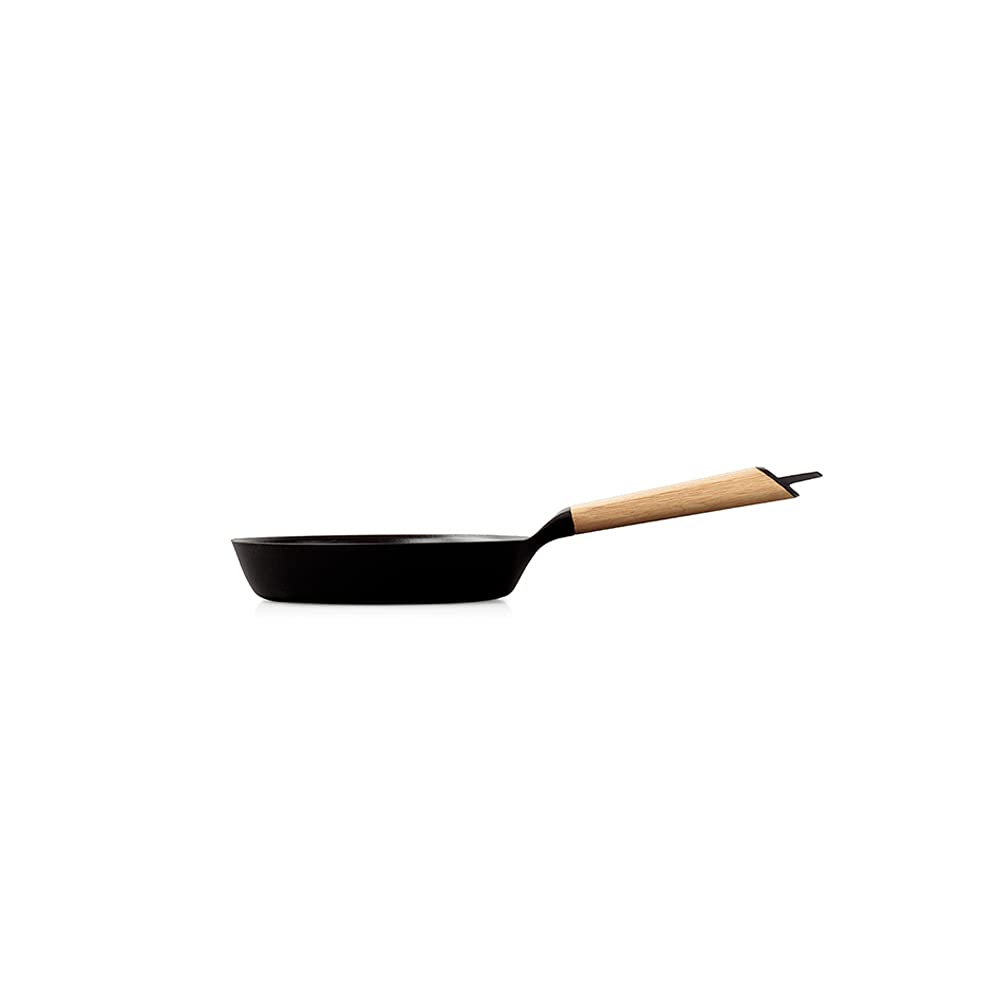 Vermicular Сковорода 20см дуб совместимая чугунная эмалированная газ/индукция FP20-OK