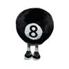 Кукла Fun Billiards Black 8 Кукла Funny Creative Ball Мягкая игрушка Billiards Black 8 Подушка