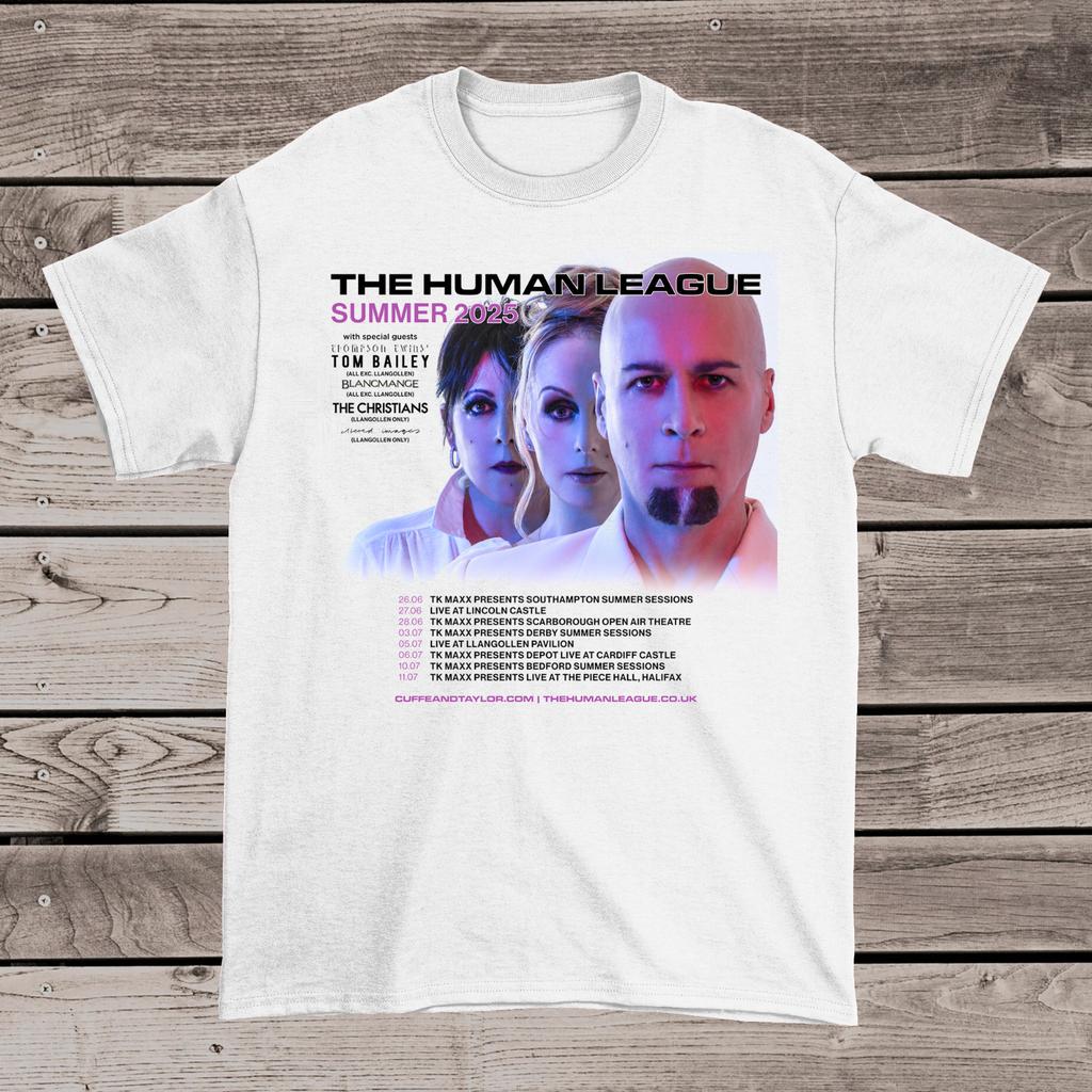 The Human League Band Summer Tour 2026 All Size S-5XL T-shirt