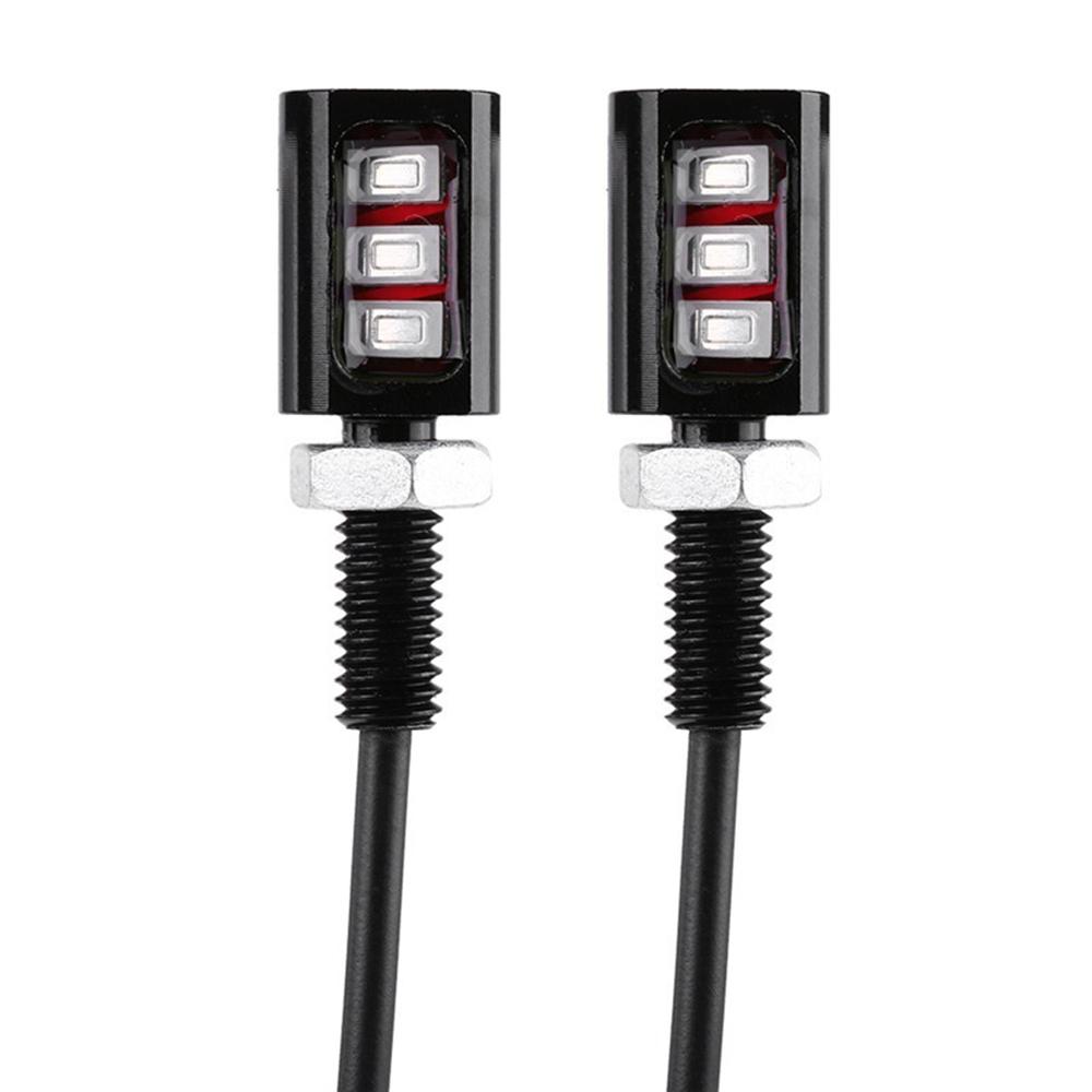 2 шт. новый болт 12 В 3 светодиодных лампы для автомобиля, мотоцикла, номерного знака