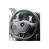 Alcantra Carbon Ringless Black Stitched Steering Wheel Cover