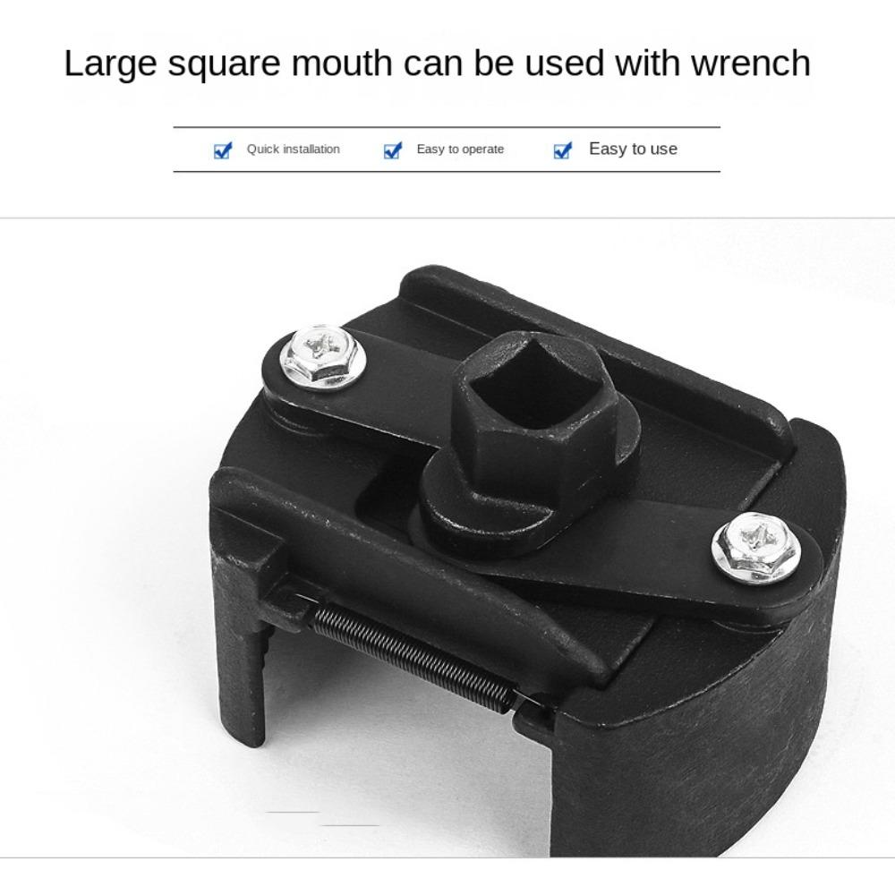 Регулируемый ключ для масляного фильтра 3-1/8 дюйма Съемник для масляного фильтра Инструмент для ремонта Ключ для топливного фильтра