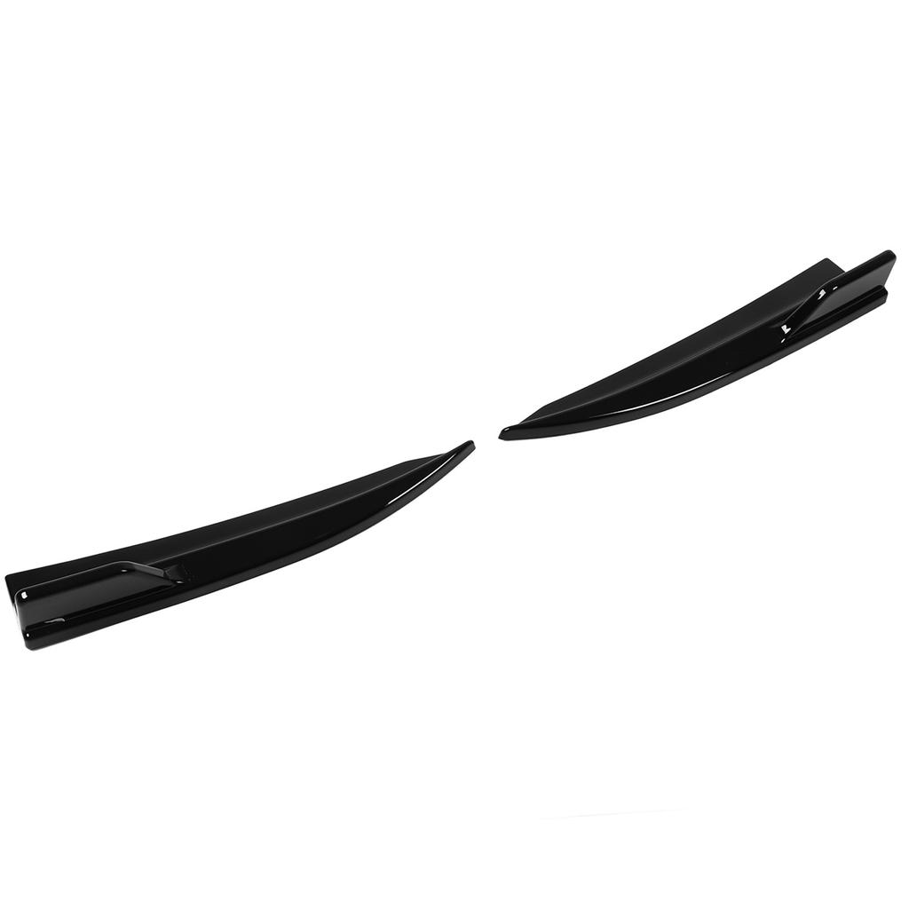 2 Pcs Rear Splitter Lip Spoiler Glossy Black Left Right Bumper Diffuser Splitter Kit for 3 Series G20 M Sport 2019‑2022