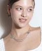 Trencadism Art Nouveau Heart Necklace Silver 925 Necklace Ann20Ht2