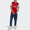 Мужская футболка adidas Afc H Jsy Тренировочная Спортивная С коротким рукавом Футбол/Футбольная SW Фан-версия Арсенал Домашняя Красная GM0217