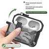 Чехол для AirPods Pro 2 для Airpods 3, защитный чехол из двойного материала, замок для беспроводной зарядки, противоударный чехол для наушников
